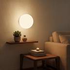 Concealed Base Glass Wall Lamp French Bauhaus - Interior Craft House - Wall Lamp