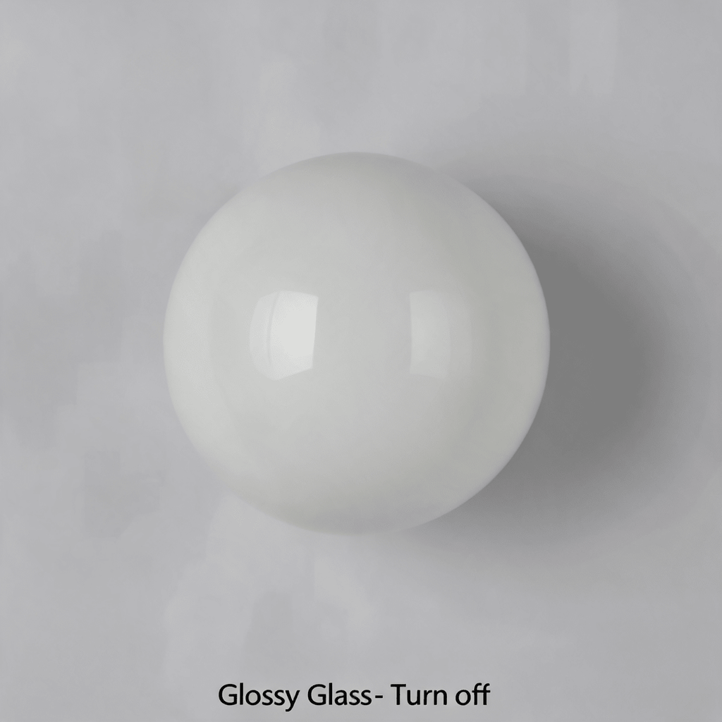 Concealed Base Glass Wall Lamp French Bauhaus - Interior Craft House - Wall Lamp