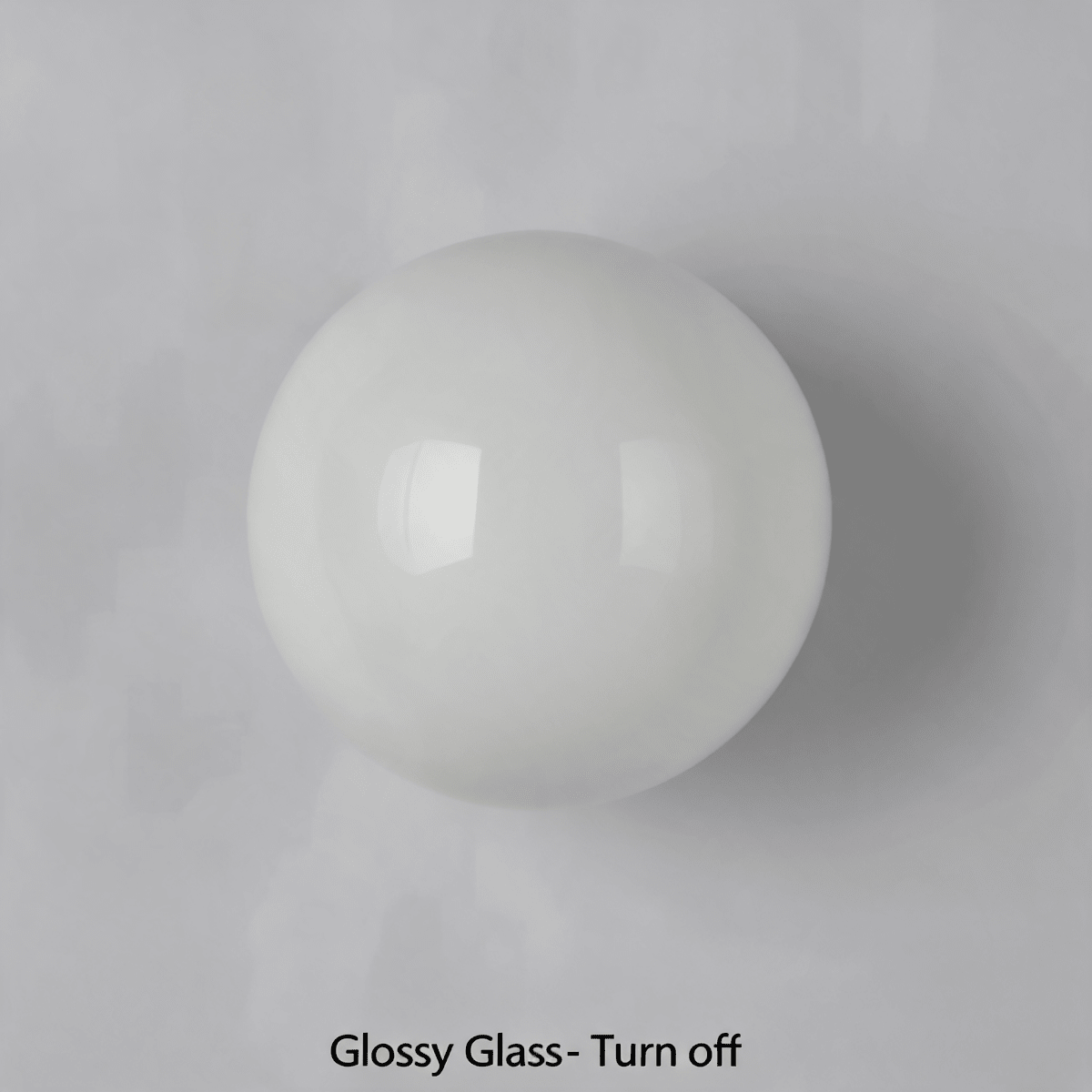 Concealed Base Glass Wall Lamp French Bauhaus - Interior Craft House - Wall Lamp