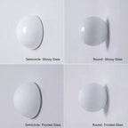 Concealed Base Glass Wall Lamp French Bauhaus - Interior Craft House -