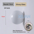 Concealed Base Glass Wall Lamp French Bauhaus - Interior Craft House -