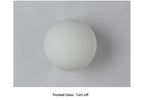 Concealed Base Glass Wall Lamp French Bauhaus - Interior Craft House -