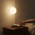 Concealed Base Glass Wall Lamp French Bauhaus - Interior Craft House -