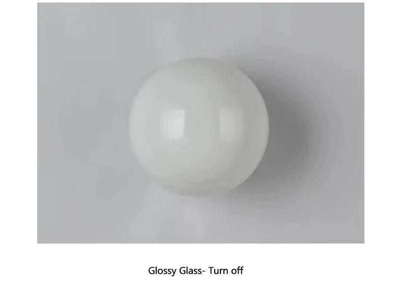 Concealed Base Glass Wall Lamp French Bauhaus - Interior Craft House -