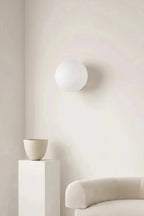 Concealed Base Glass Wall Lamp French Bauhaus - Interior Craft House -
