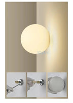 Concealed Base Glass Wall Lamp French Bauhaus - Interior Craft House -