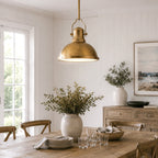 Amani Metal Pendant Light - Gold
