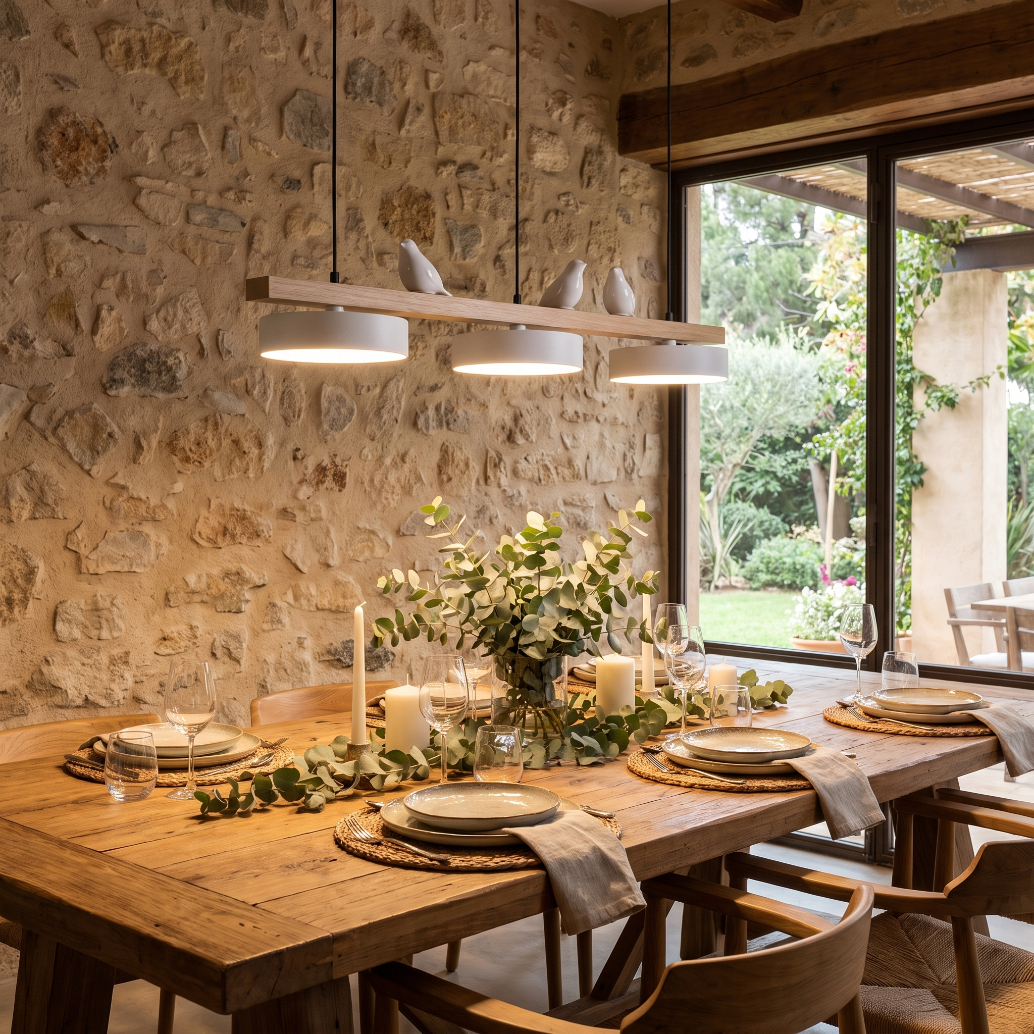 Lustre nordique de restaurant, moderne, minimaliste, à LED, pour salle à manger