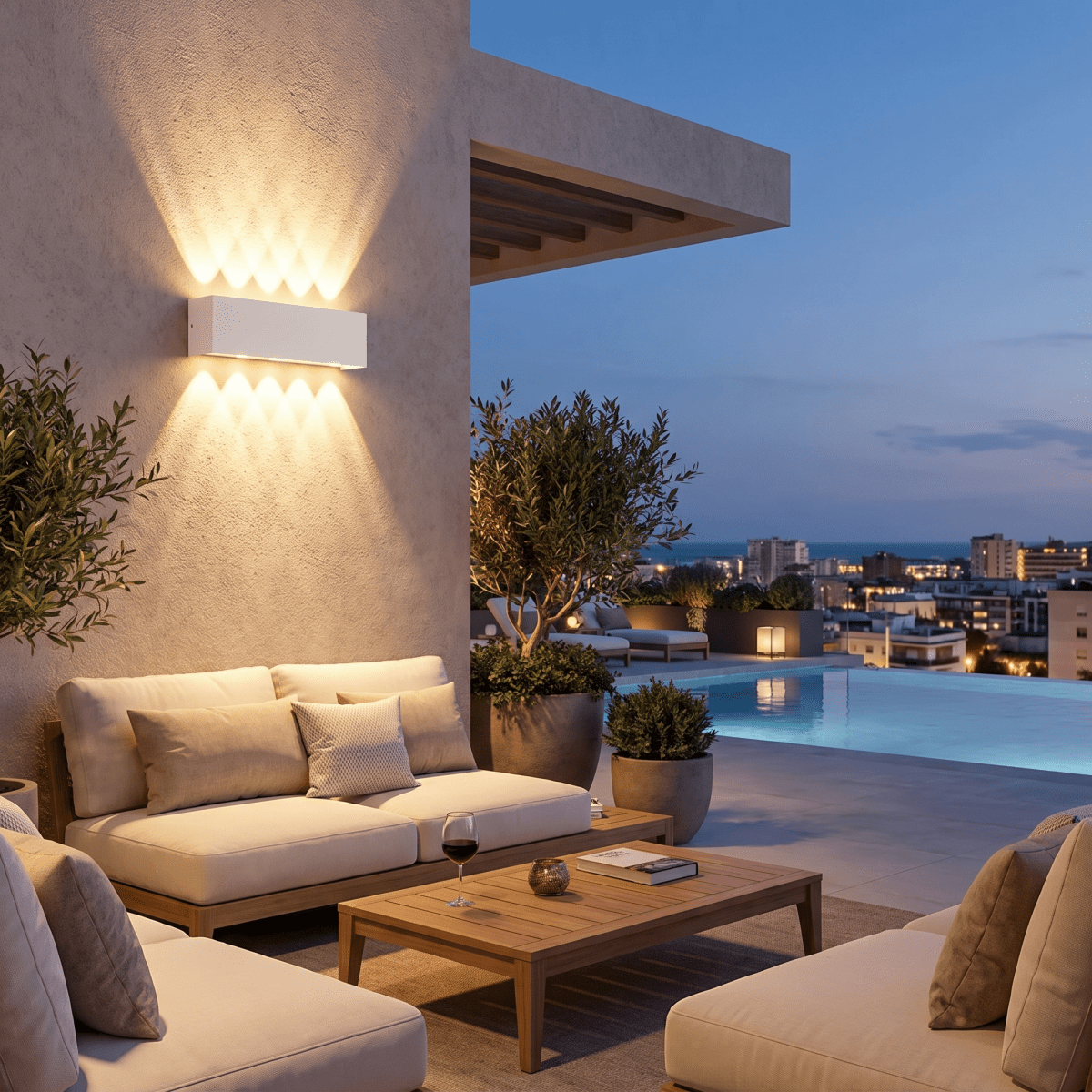 IP65 Waterproof LED Wall Light Outdoor Up Down Sconce - Interior Craft House -