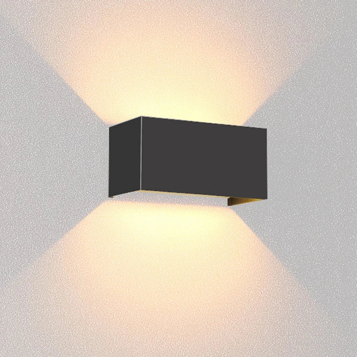 IP65 Waterproof LED Wall Sconce Aluminium Glass Up Down - Interior Craft House -