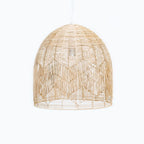 Amalfi Rattan Lace Pendant Light - Natural