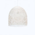 Amalfi Rattan Lace Pendant Light - Whitewash
