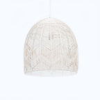 Amalfi Rattan Lace Pendant Light - Whitewash