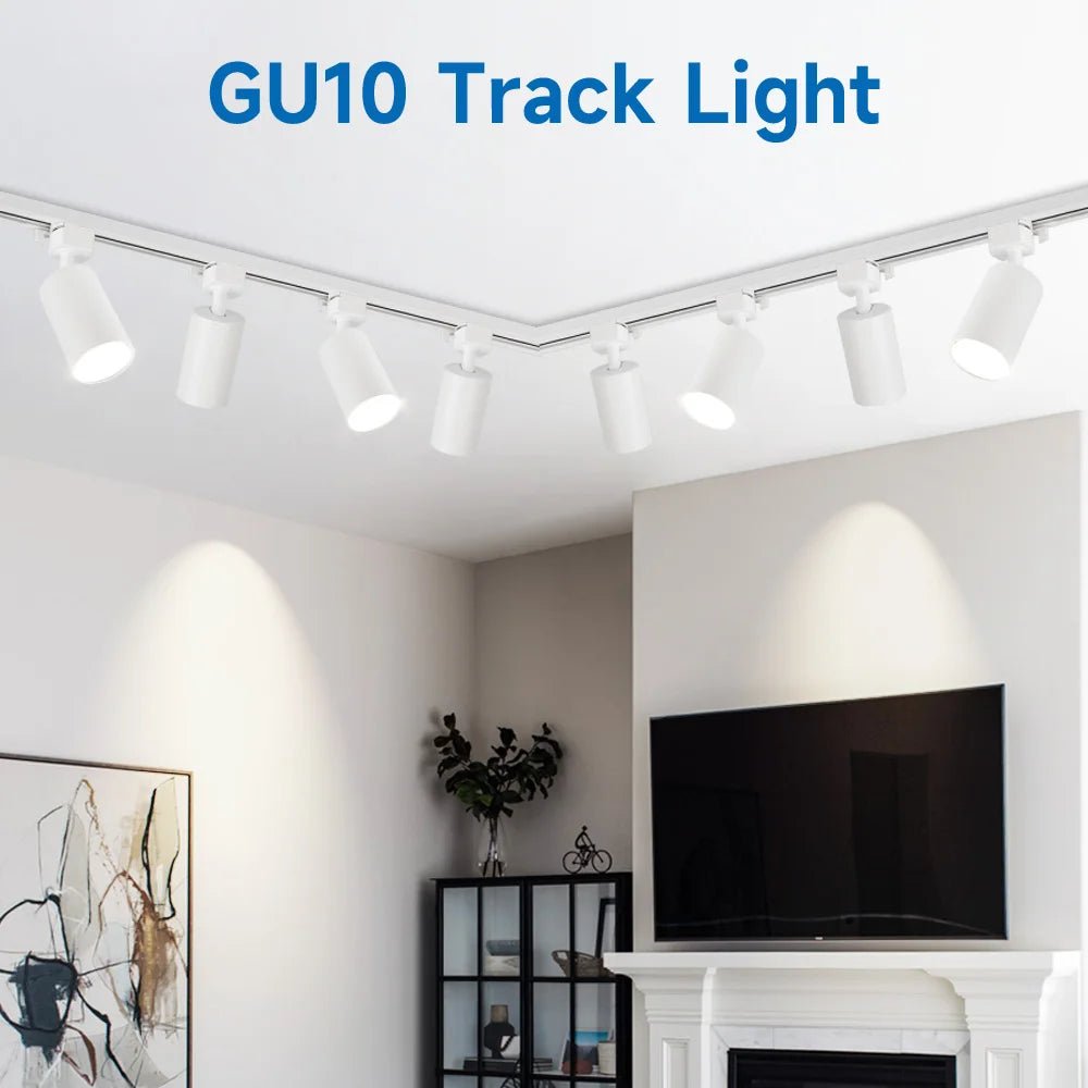 Modular Adjustable Spotlight Track Lighting System - Interior Craft House -