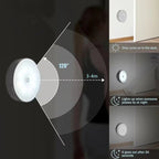 Motion Sensor Night Light Wireless LED Detector Lamp - Interior Craft House -
