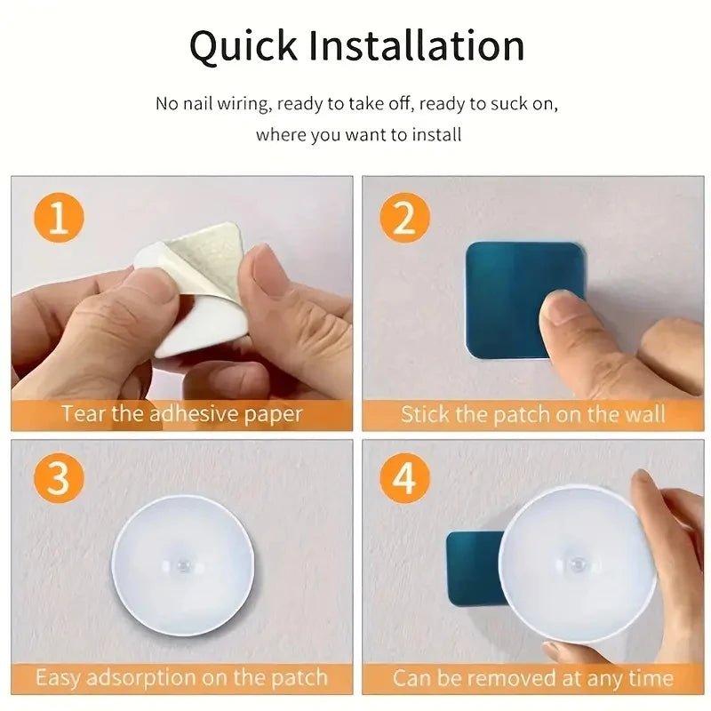 Motion Sensor Night Light Wireless LED Detector Lamp - Interior Craft House -