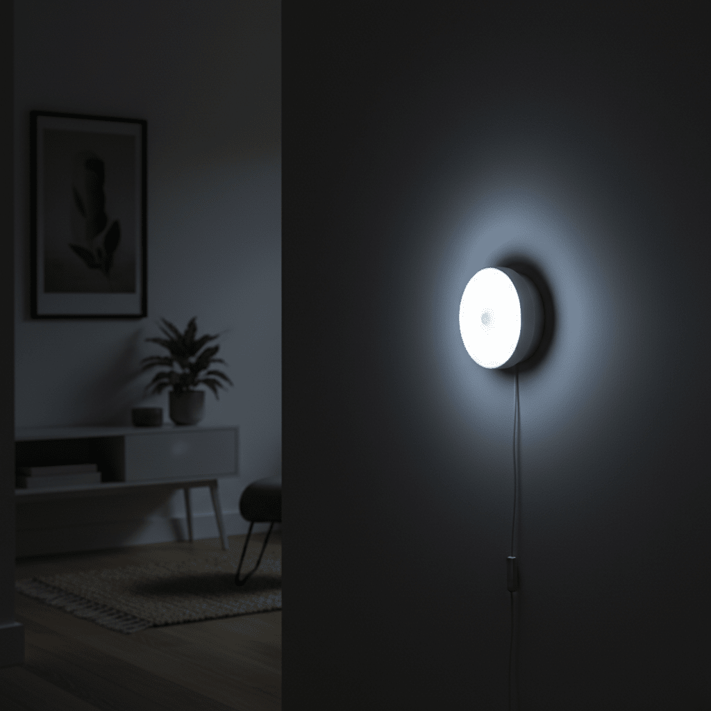 Motion Sensor Night Light Wireless LED Detector Lamp - Interior Craft House -