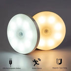 Motion Sensor Night Light Wireless LED Detector Lamp - Interior Craft House -