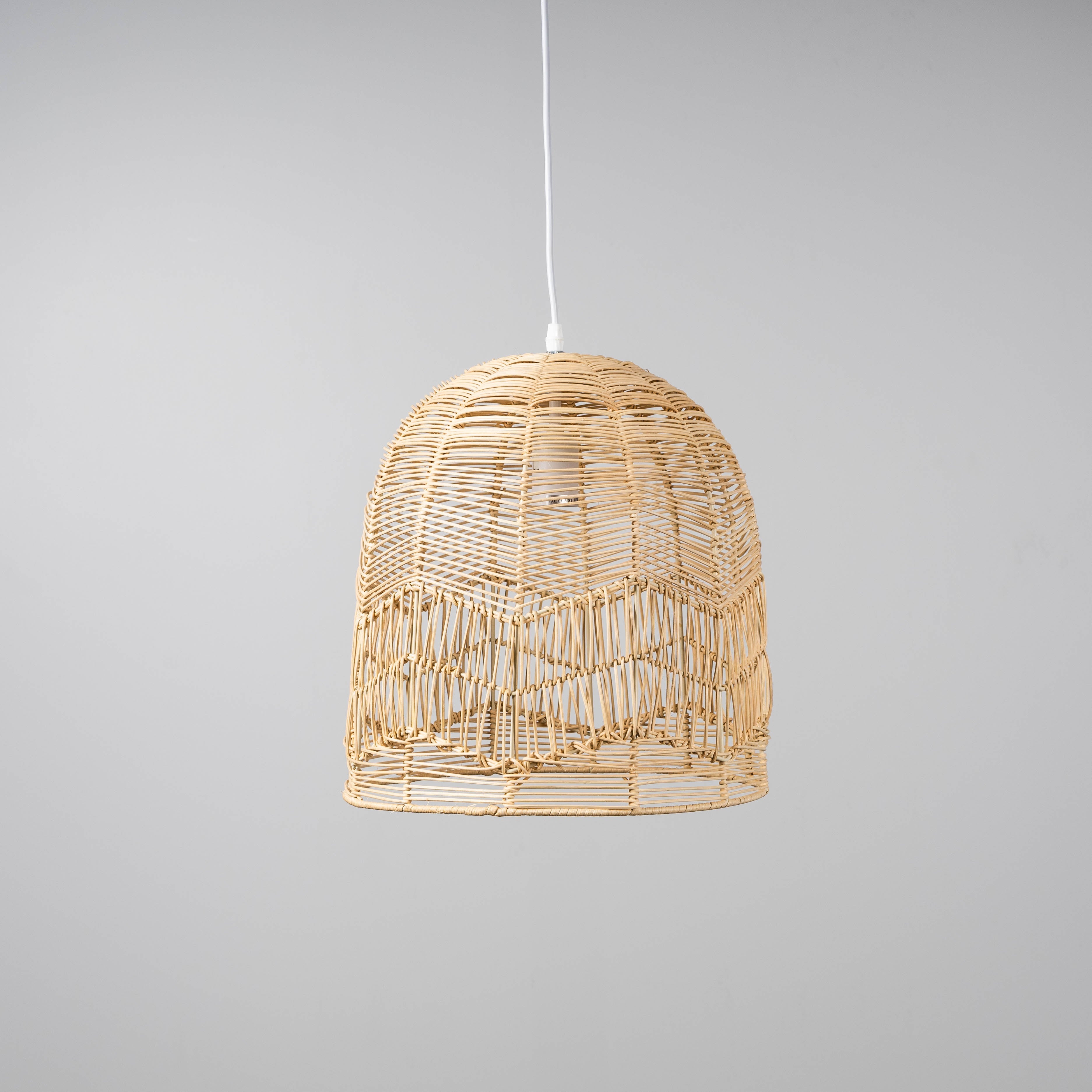 Amalfi Rattan Lace Pendant Light - Natural