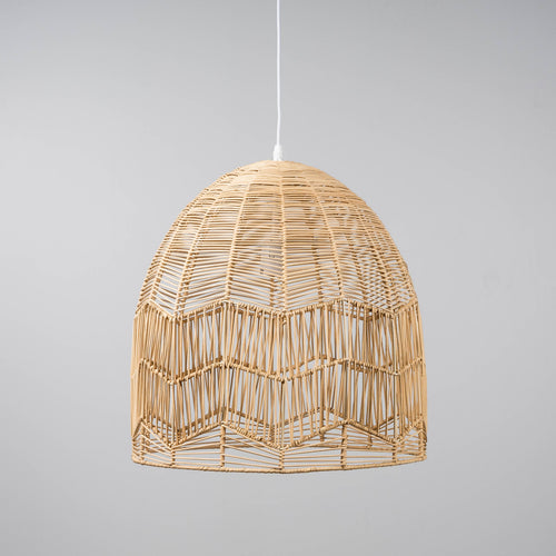 Amalfi Rattan Lace Pendant Light - Natural