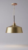 Pendant Lamp In Matte Black Metal - Interior Craft House -