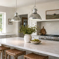 Amani Metal Pendant Light - Chrome