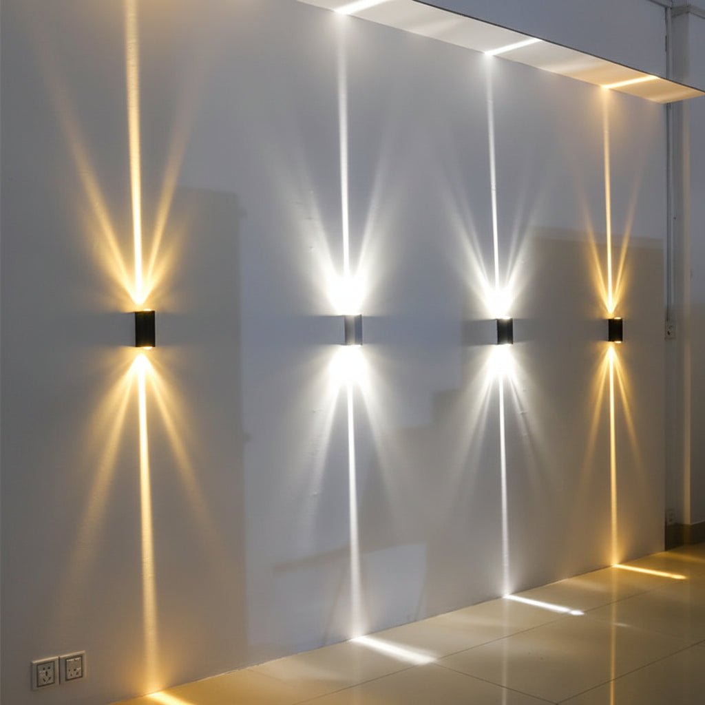Silver Aluminum COB outdoor light lighting Waterproof IP65 - Interior Craft House -