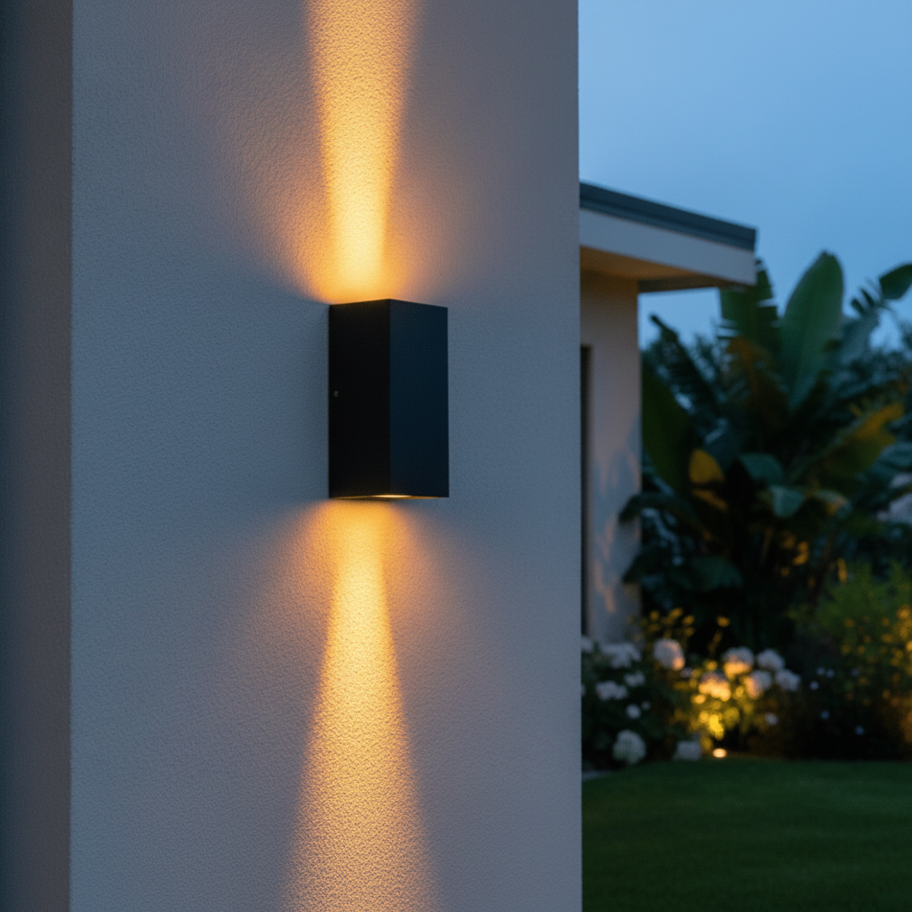 Silver Aluminum COB outdoor light lighting Waterproof IP65 - Interior Craft House -