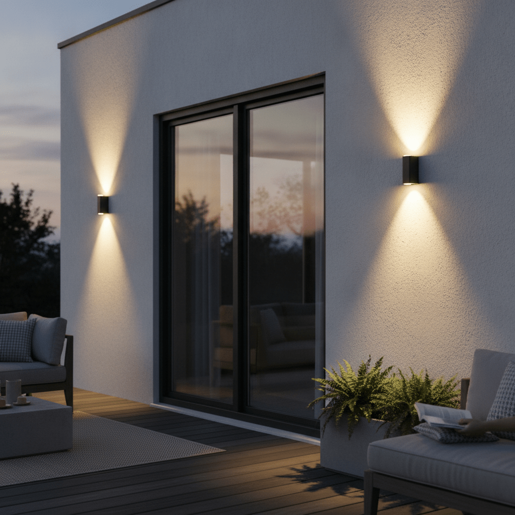 Silver Aluminum COB outdoor light lighting Waterproof IP65 - Interior Craft House -