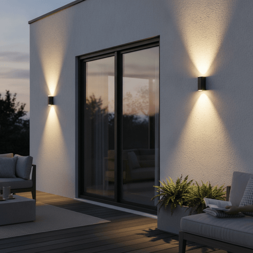 Silver Aluminum COB outdoor light lighting Waterproof IP65 - Interior Craft House -