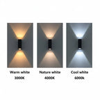Silver Aluminum COB outdoor light lighting Waterproof IP65 - Interior Craft House -