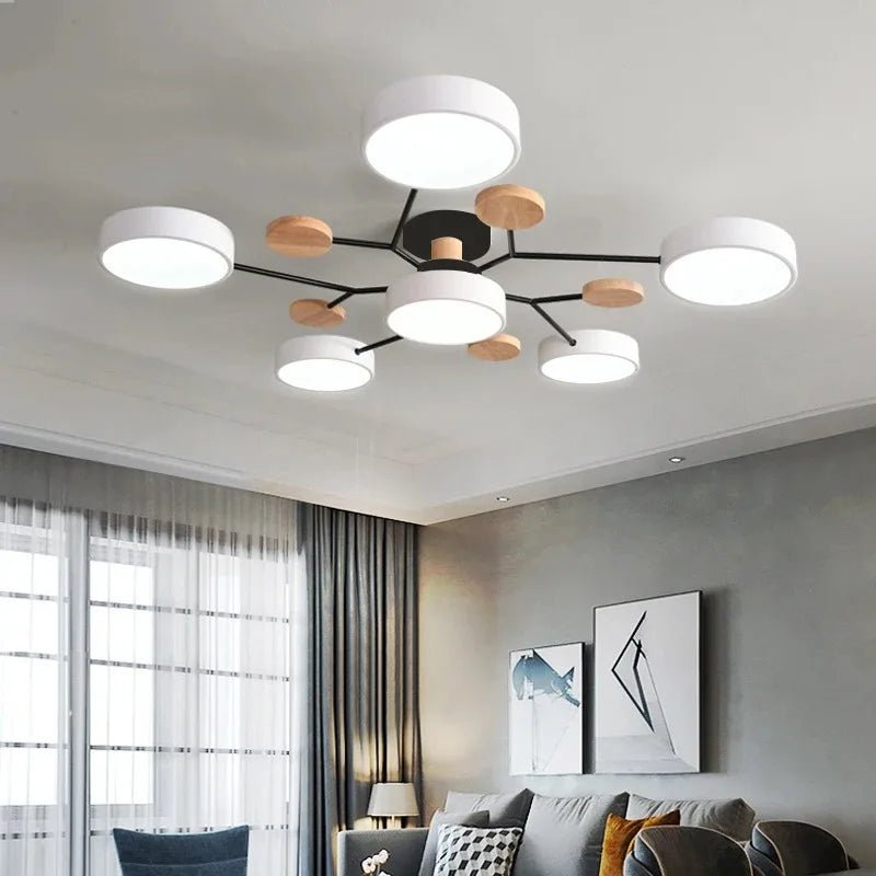 Tri-Color LED Chandelier - Interior Craft House -