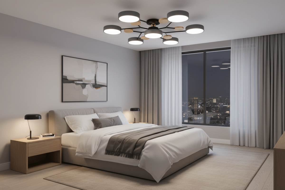 Tri-Color LED Chandelier - Interior Craft House -