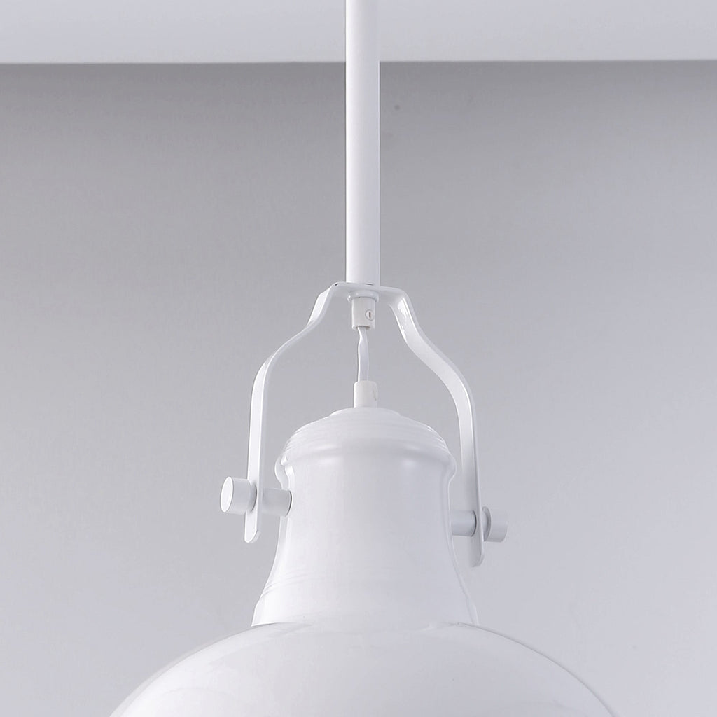 Amani Metal Pendant Light - White