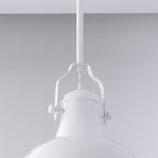 Amani Metal Pendant Light - White