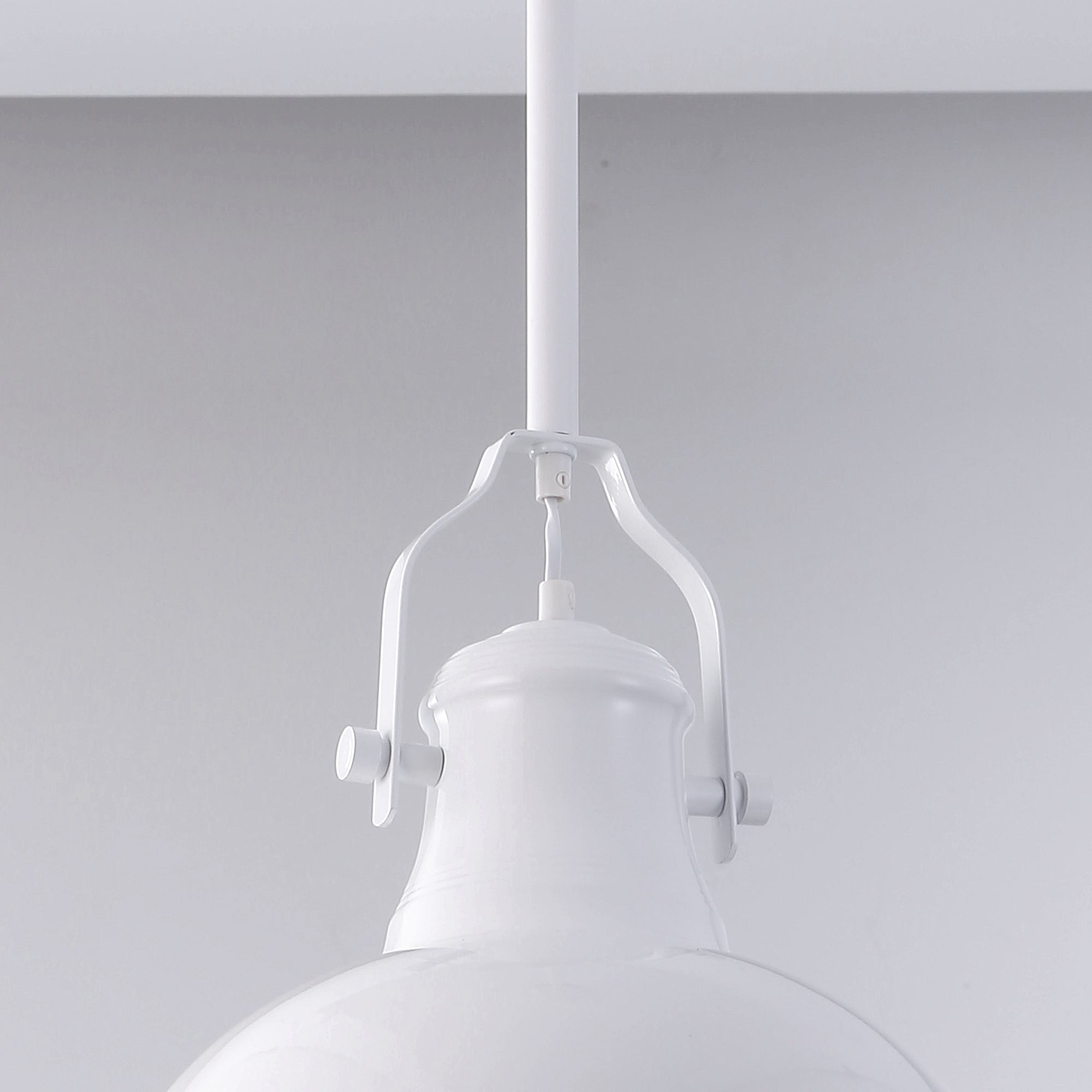Amani Metal Pendant Light - White
